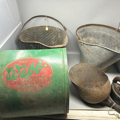 Coal Scuttle Pails & More