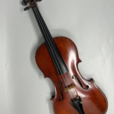 Hermann Dölling Violin Stradivarius copy with Alcide Goudeau bow