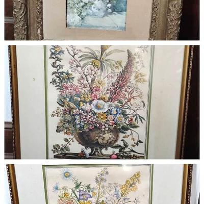 Large Floral Prints 
