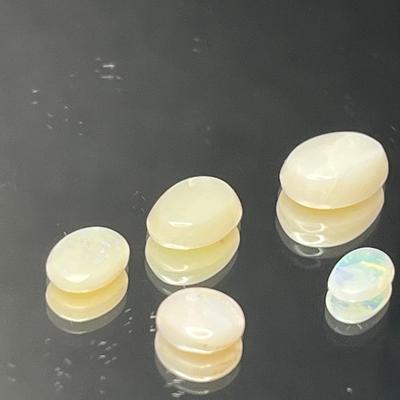 Opal 3.10 CTTW Oval Cabochon - 5 Stones up to 9x7mm