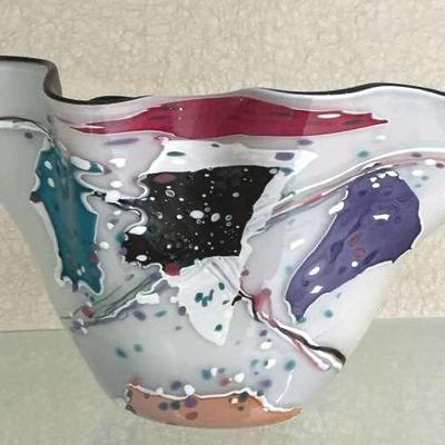Handmade Abstract Decorative Vase