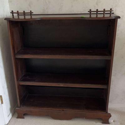 Antique Wood Bookshelf