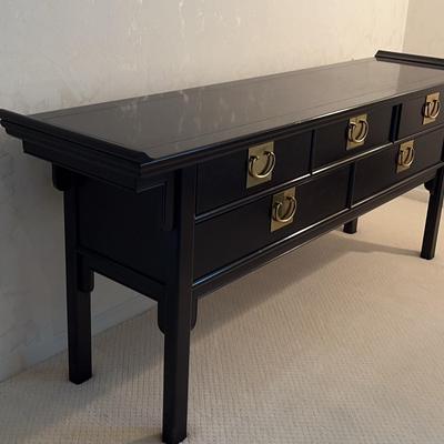 Asian Inspired Buffet 73x 30 High, 18  Inches Deep