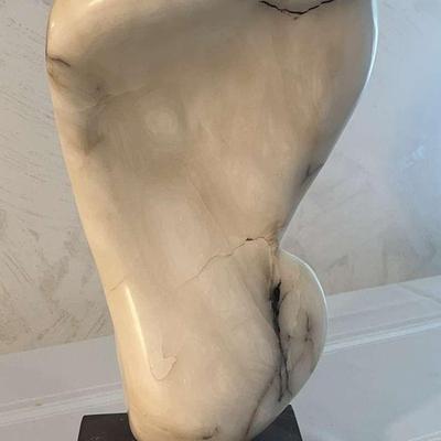 Marble Sculpture 15 inches High With Base