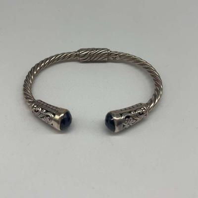 Sapphire Cuff Bracelet 