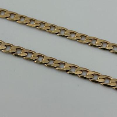 10k Yellow Gold Curb Chain