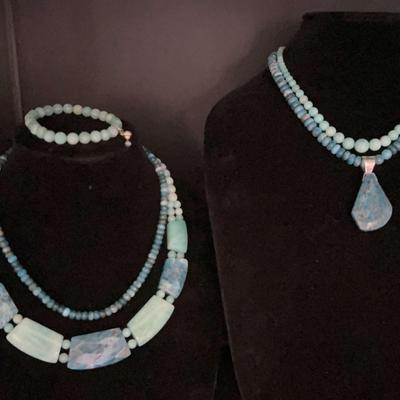 Apatite And Amazonite Jewelry