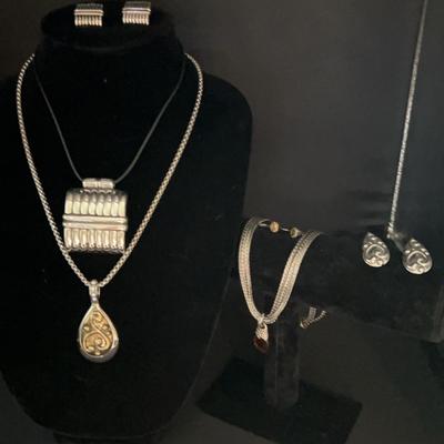 Two Toned Costume Jewelry 