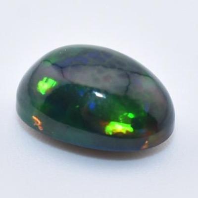 3.9 Carat Oval Black Opal