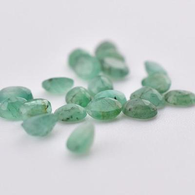 4.0 Carat Natural Unheated Oval Emerald Parcel
