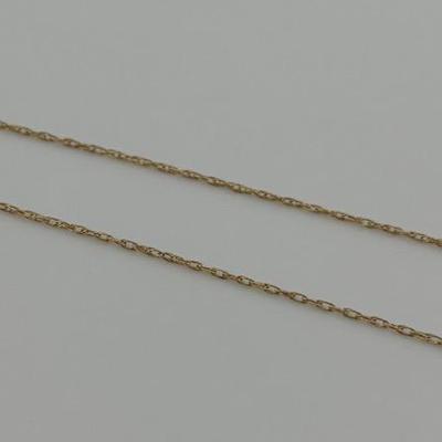 10k Yellow Gold Dainty Necklace