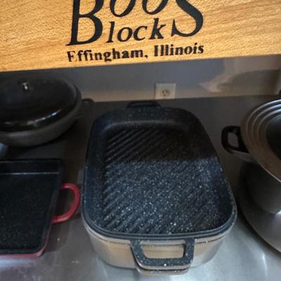 Boos Block kitchen station. Cannot buy, even from Boos. This was a station made by Boos for a trade show, so a one-of-a-kind piece! 