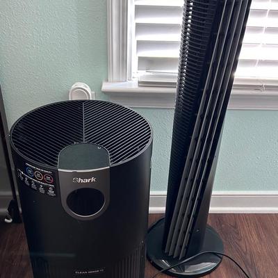 Shark air purifier and Vornado fan