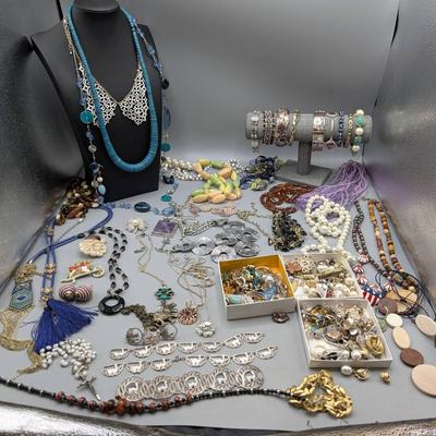 Exquisite Buffet Of Costume Jewelry 