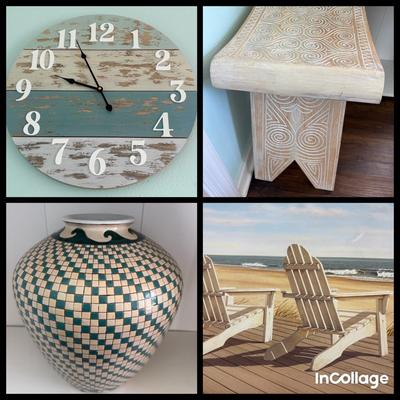 Beach Themed Decor Lot