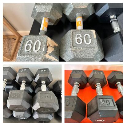 Hex Dumbbells Lot #2