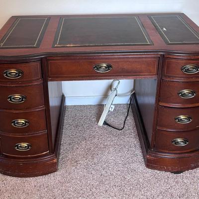 Vintage Bassett Mahogany Desk
