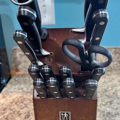 J.A. Henckels Knife Block Set