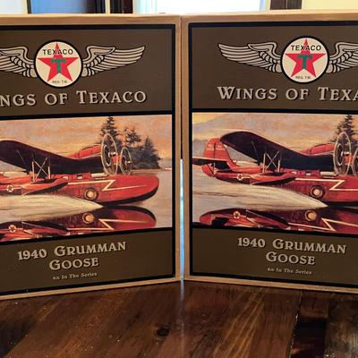 "Wings of Texaco" 1940 Grumman Goose Die-Cast Airplane Banks