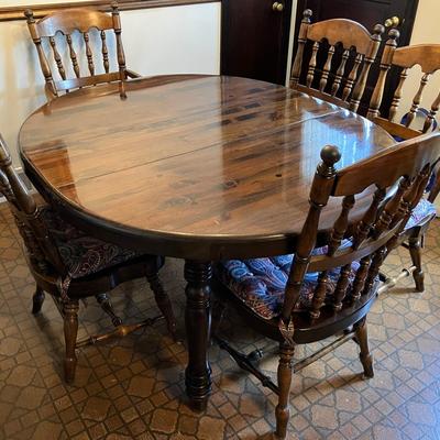 Dining Table with 5 Chairs