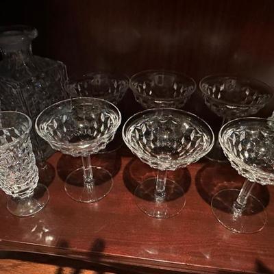 American Fostoria Tall Glassware