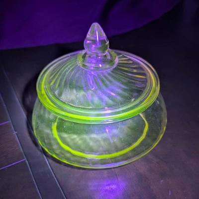 Pink depression uranium grass