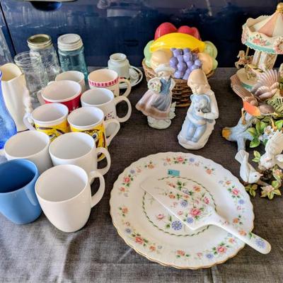 Lladro and NAO by LLadro figurines