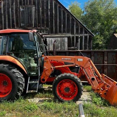 Pre Selling $44,000
Kubota M6060 w/ Bucket 
And ALL other Components 
READ BELOW 
2014 Kubota M6060 Tractor 50212HDC
·        Serial#...
