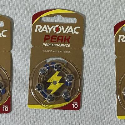Rayovac Hearing Aid Batteries 
