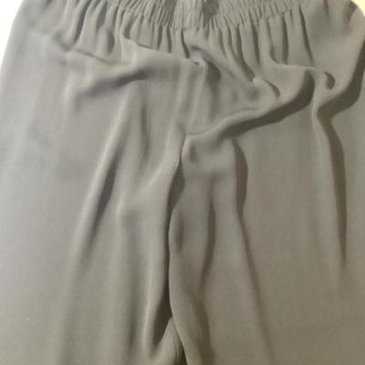 Zelda Black Polyester Pants