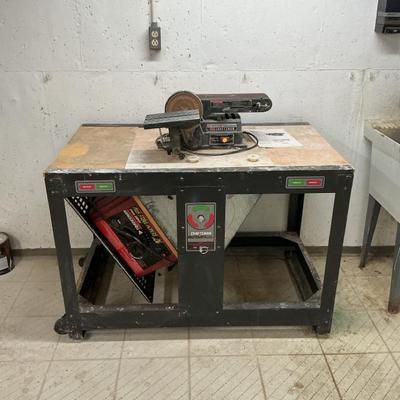 Craftsman Belt And Disc Sander With Table Saw 