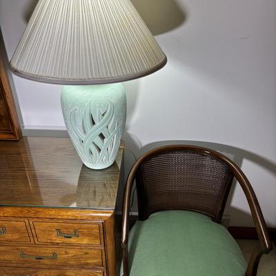 Green Light And Chair 