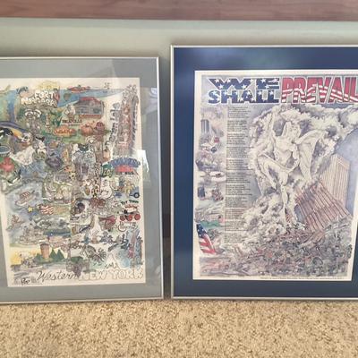 John C. Nelson Framed Artwork 
