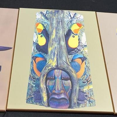Tropical Mask Art 