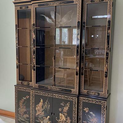 Drexel Heritage Chinoiserie China Cabinet 