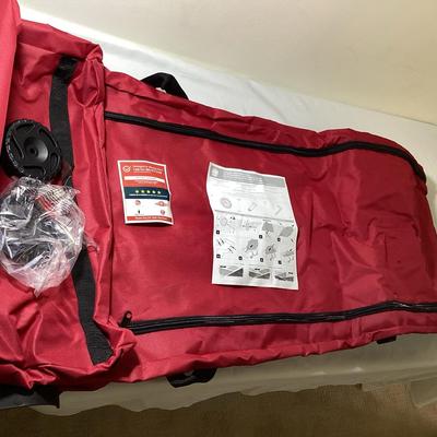 Santas Red Tree Bag