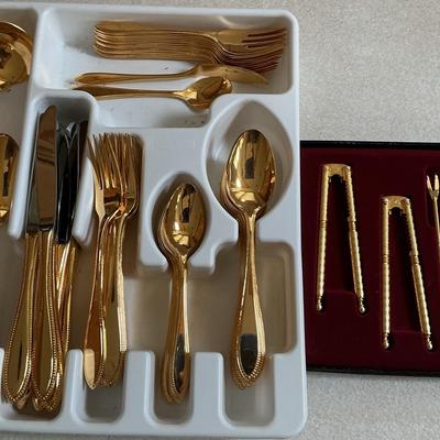 Gold Flatware