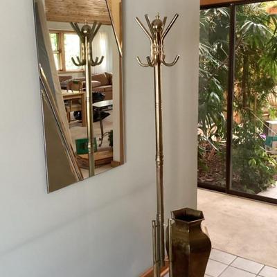 Gold Entryway Decor  