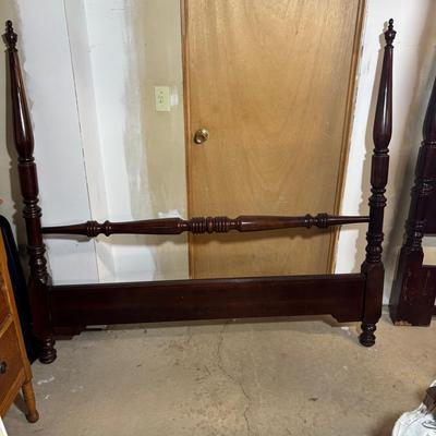 Bed Frame with Headboard and Footboard 