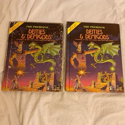 1st Edition Deities & Demigods x2