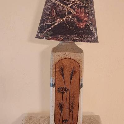Pottery Lamp