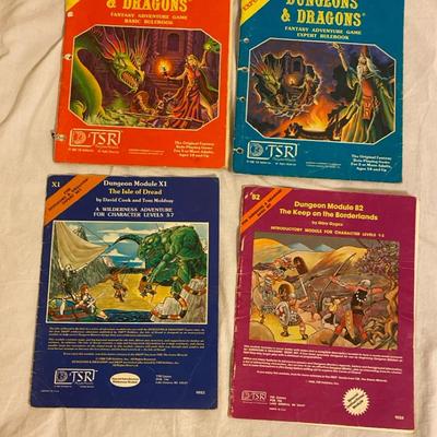 D&D Basic & Advanced Books