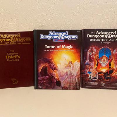 2nd Edition D&D Books 