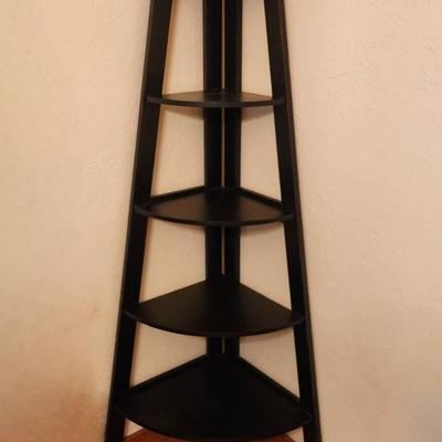 Black Corner Shelf