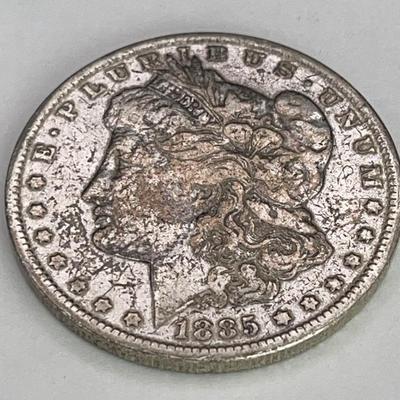 1885-O Morgan Silver Dollar – New Orleans Mint Lot B