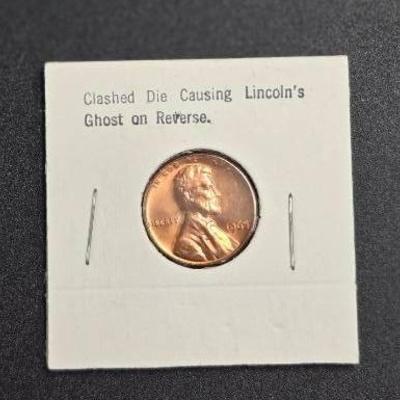 Lot of 3 Lincoln Cents with Minting Anomalies/Errors (1961–1968, 1961 Denver “D”)