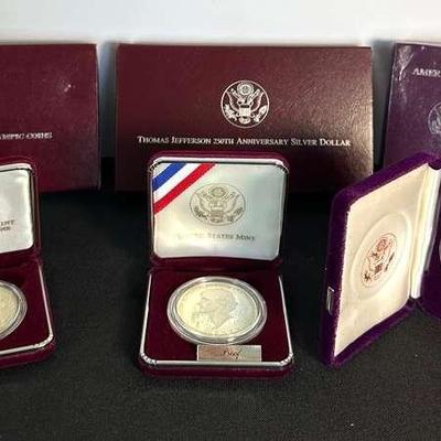 1988 U.S. Silver Proof Coins & Commemoratives (San Francisco Mint) - Lot A