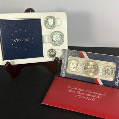 1776–1976 Bicentennial Silver Uncirculated Set & Silver Proof Set (40% Silver) “S” Mint - Lot G