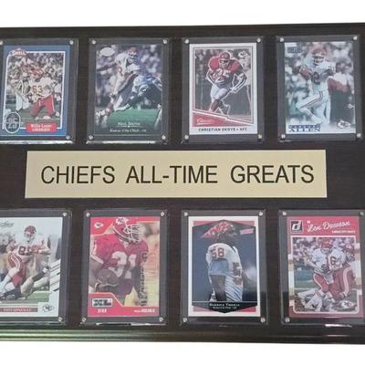 Sale Photo Thumbnail #21: Chiefs all time great plaque