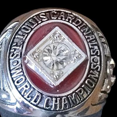 Sale Photo Thumbnail #22: St Louis Cardinals World Championship Replica ring